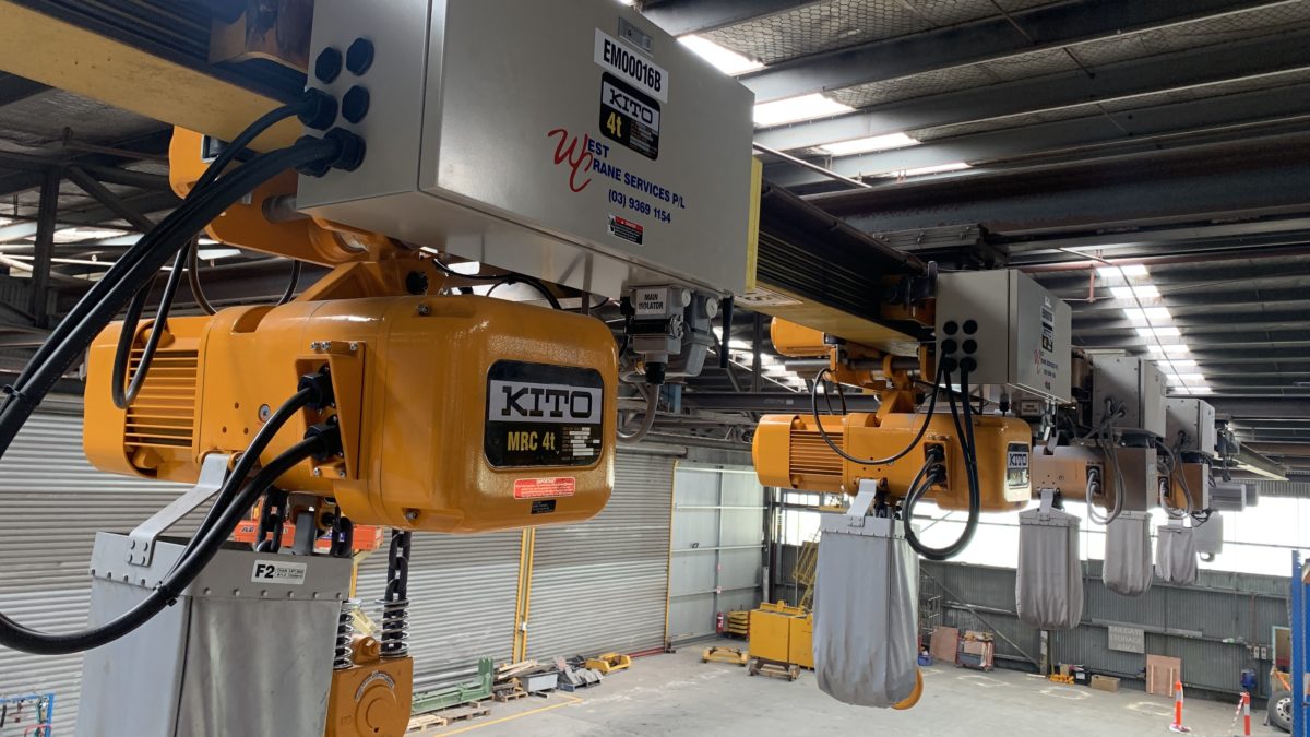 Automated Monorail Upgrade West Crane Services