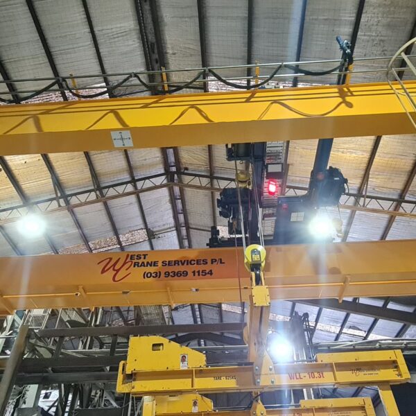 13 tonne double girder overhead crane