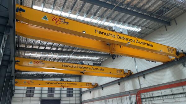 3x 30/5 Tonne Double Girder Overhead Cranes