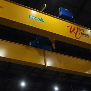 West Crane Services 50t and 10t overhead gantry crane installation in Bendigo